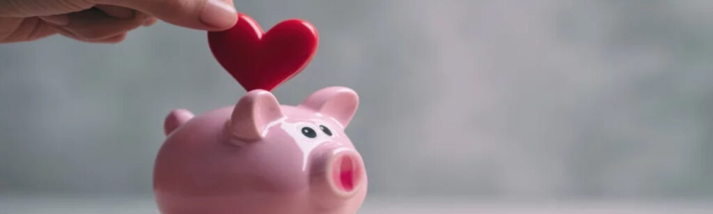 Piggy Bank Heart